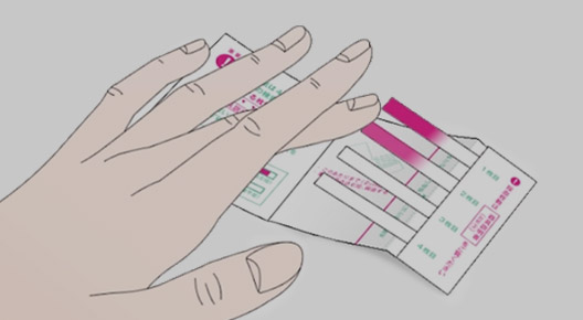 ろ紙で行う血液検査